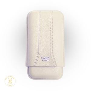 VSB Three Finger Leather Cigar Case