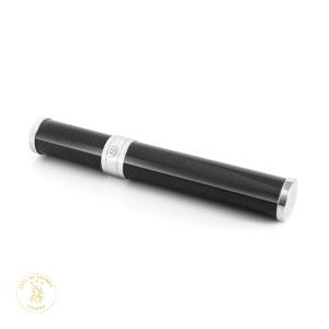 VSB Gloss Carbon Fibre & Stainless Steel Cigar Tube