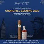 Churchill Evening 2025 with Davidoff Cigars & Arran Whisky
