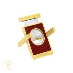 S.T. Dupont Cigar Cutter Stand Romeo y Julieta Lacquered - Burgundy