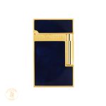 S.T. Dupont Ligne 2 Lighter Lacquered Blue/Gold