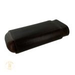 Black Leather Case - 2 Robusto Cigars