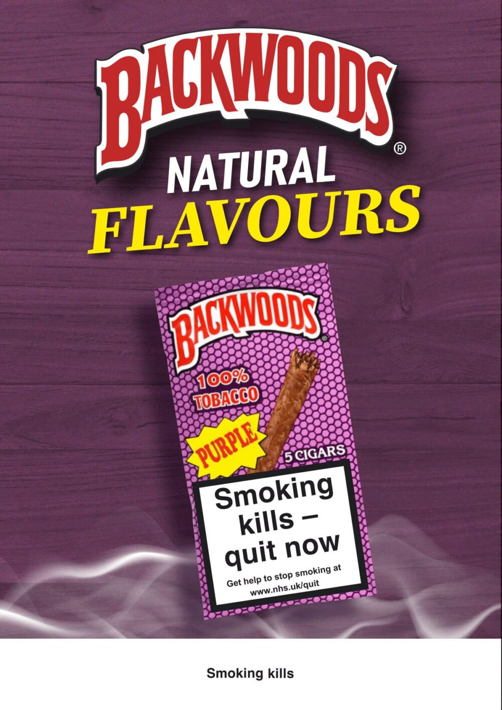 Backwoods Natural Flavours Purple Cigar